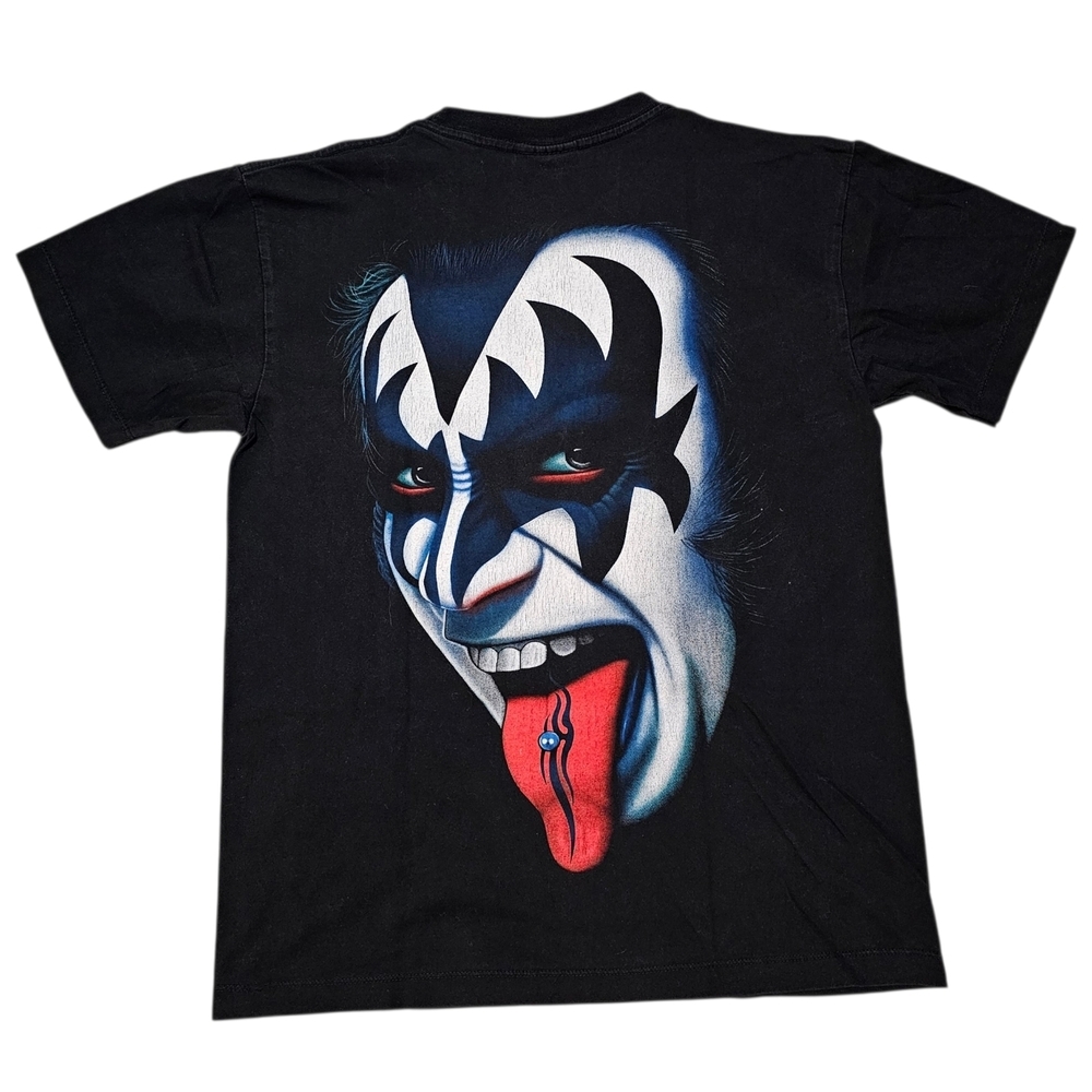 Retro KISS Gene Simmons Big Face Portrait T-shirt - Picture 2 of 4